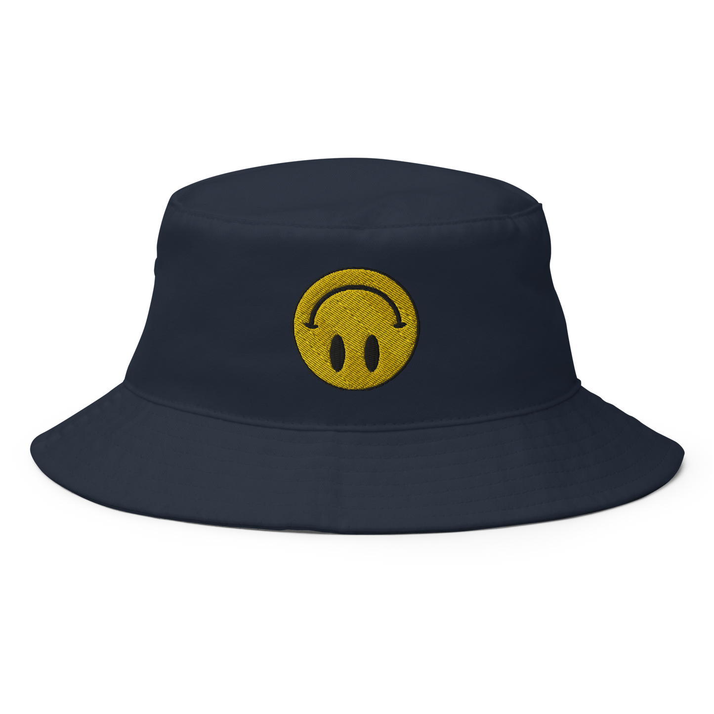 Upside Down Smiley bucket hat