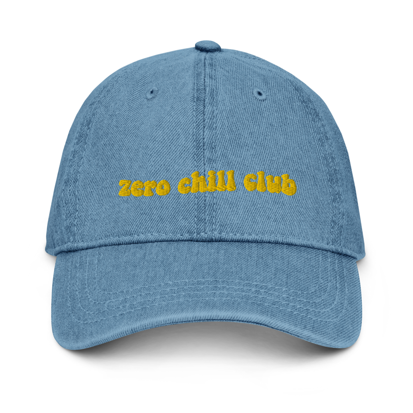 Zero Chill Club denim hat