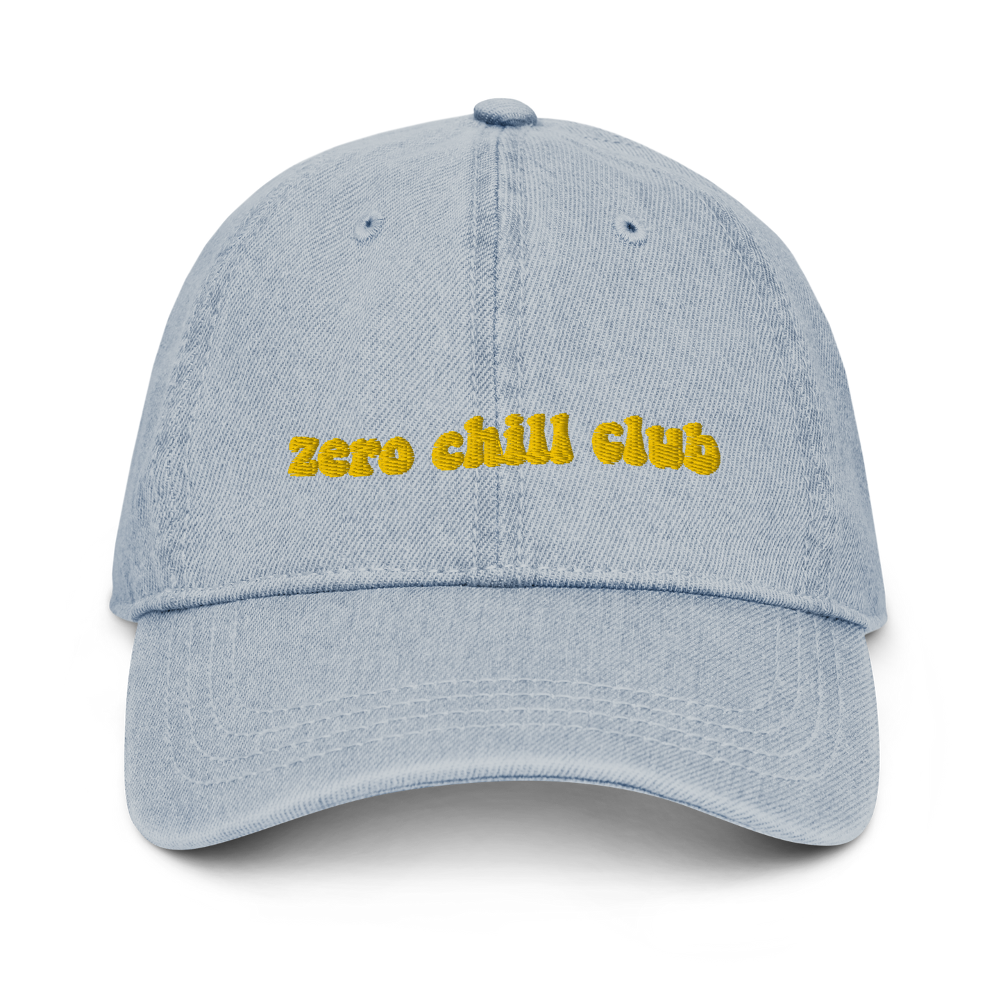 Zero Chill Club denim hat
