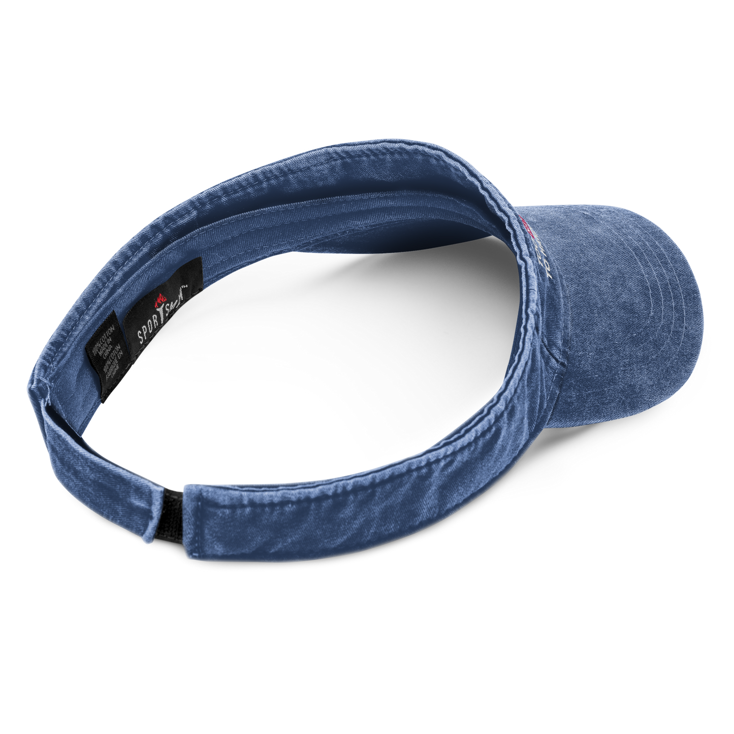 Too Hat to Handle denim visor
