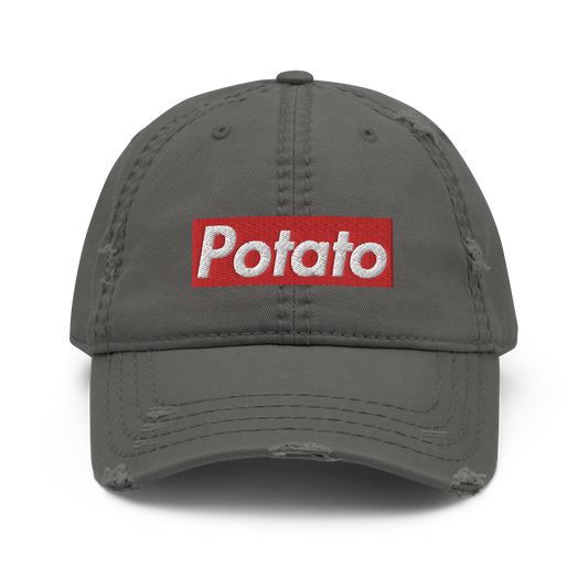 POTATO distressed hat