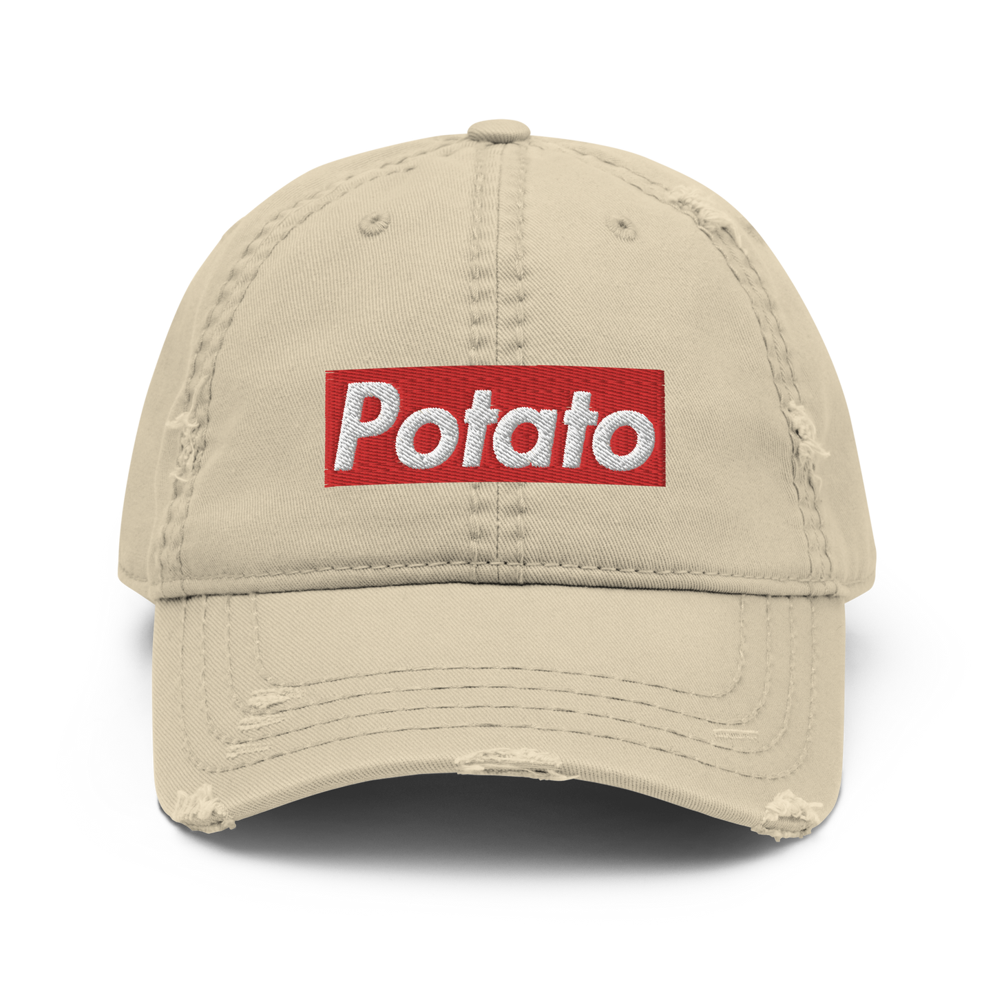 POTATO distressed hat