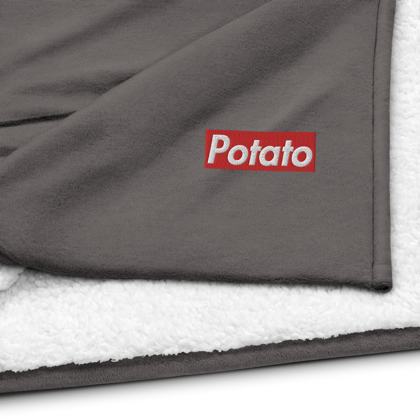 POTATO premium sherpa blanket