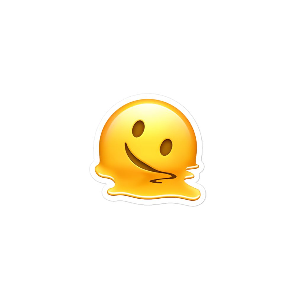 Melt sticker