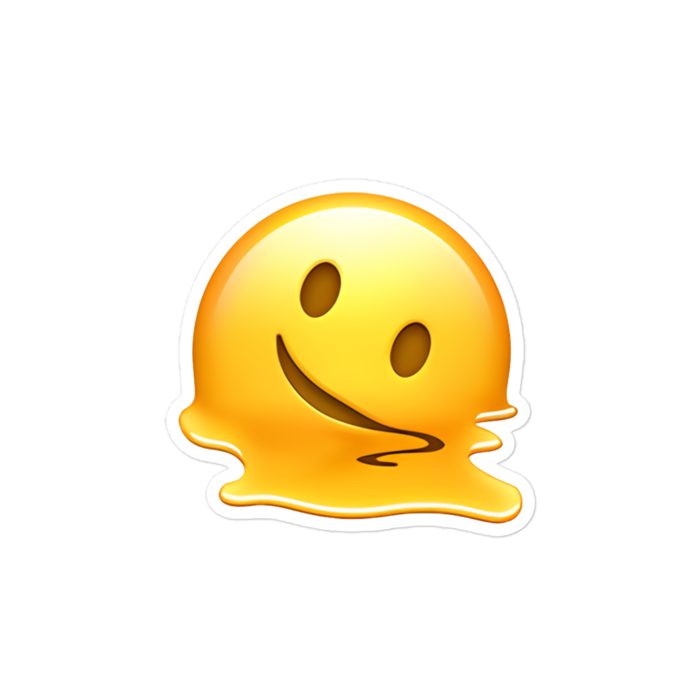 Melt sticker