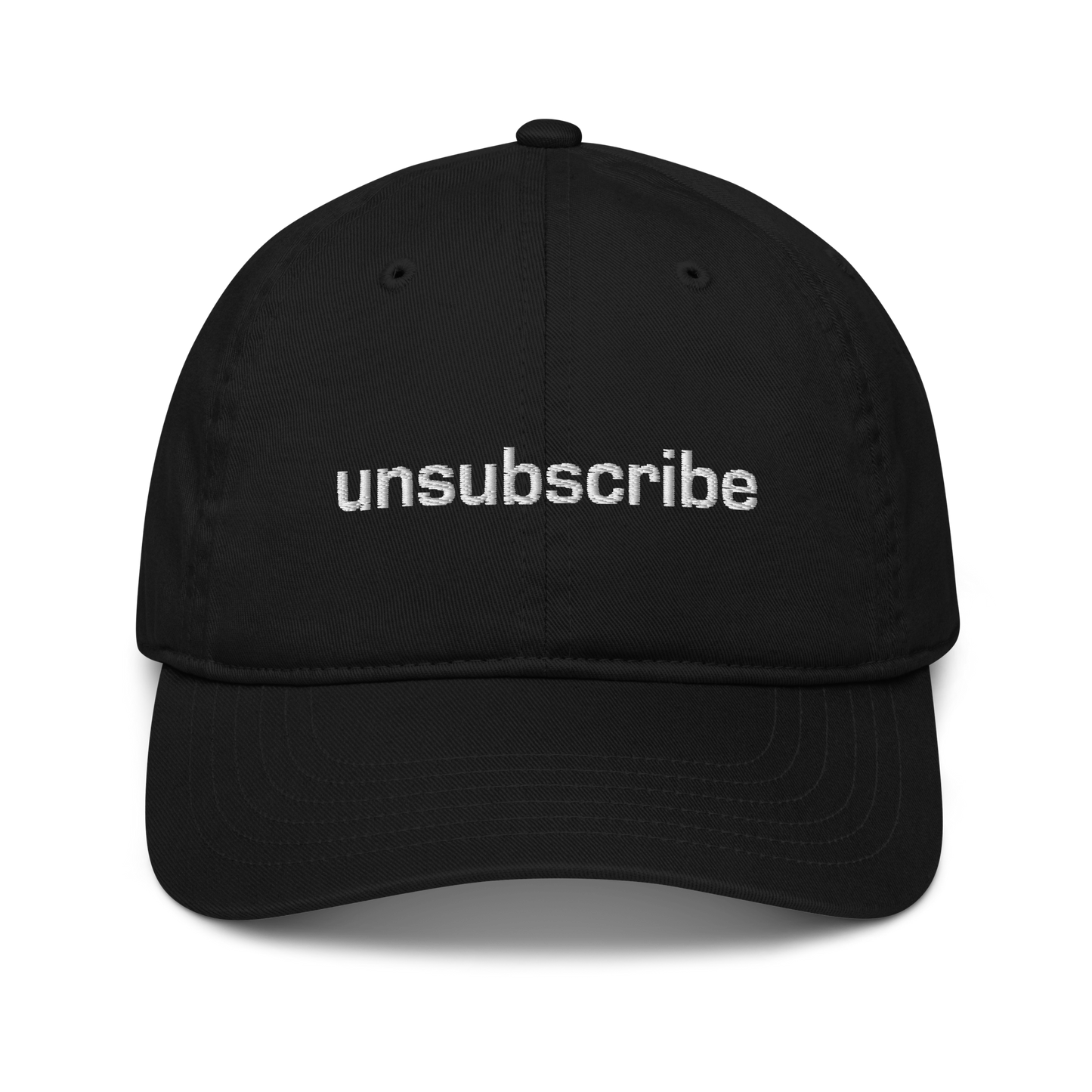 Unsubscribe eco-friendly organic hat