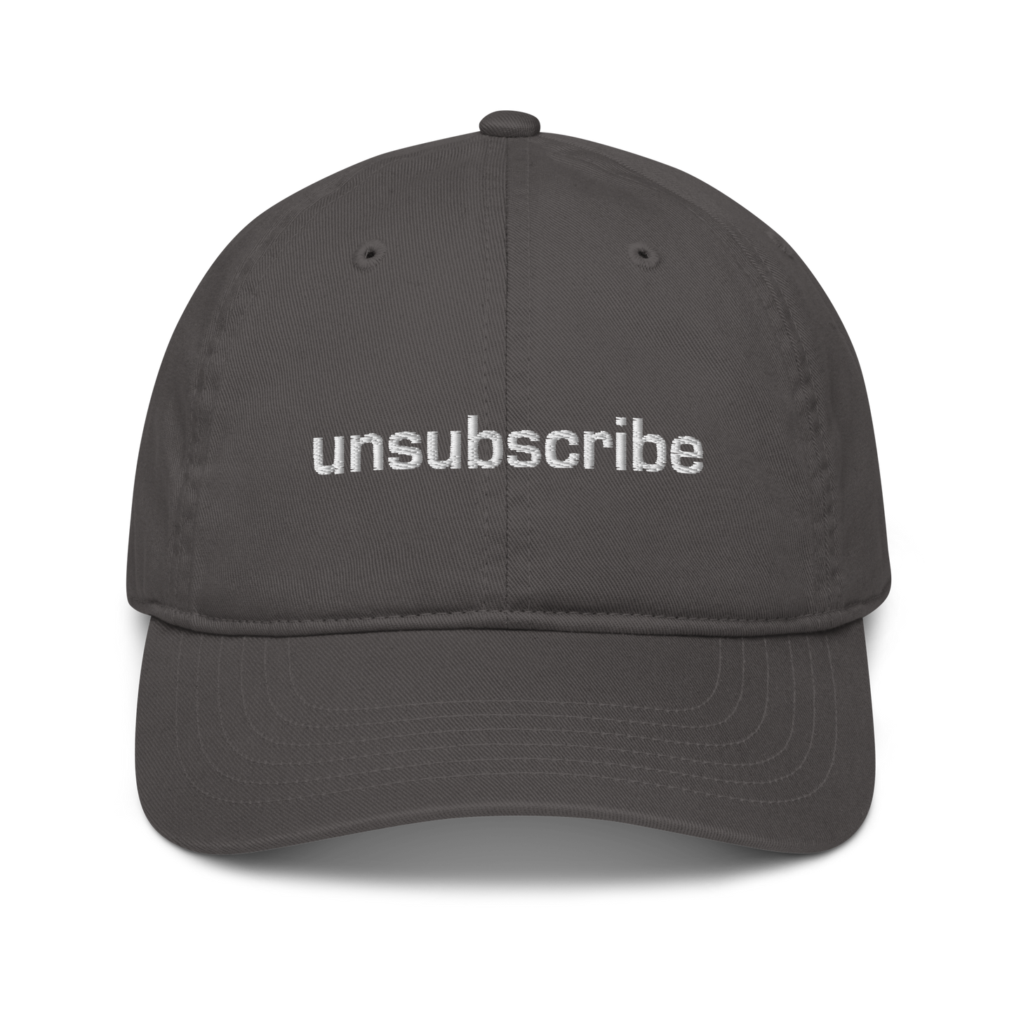 Unsubscribe eco-friendly organic hat
