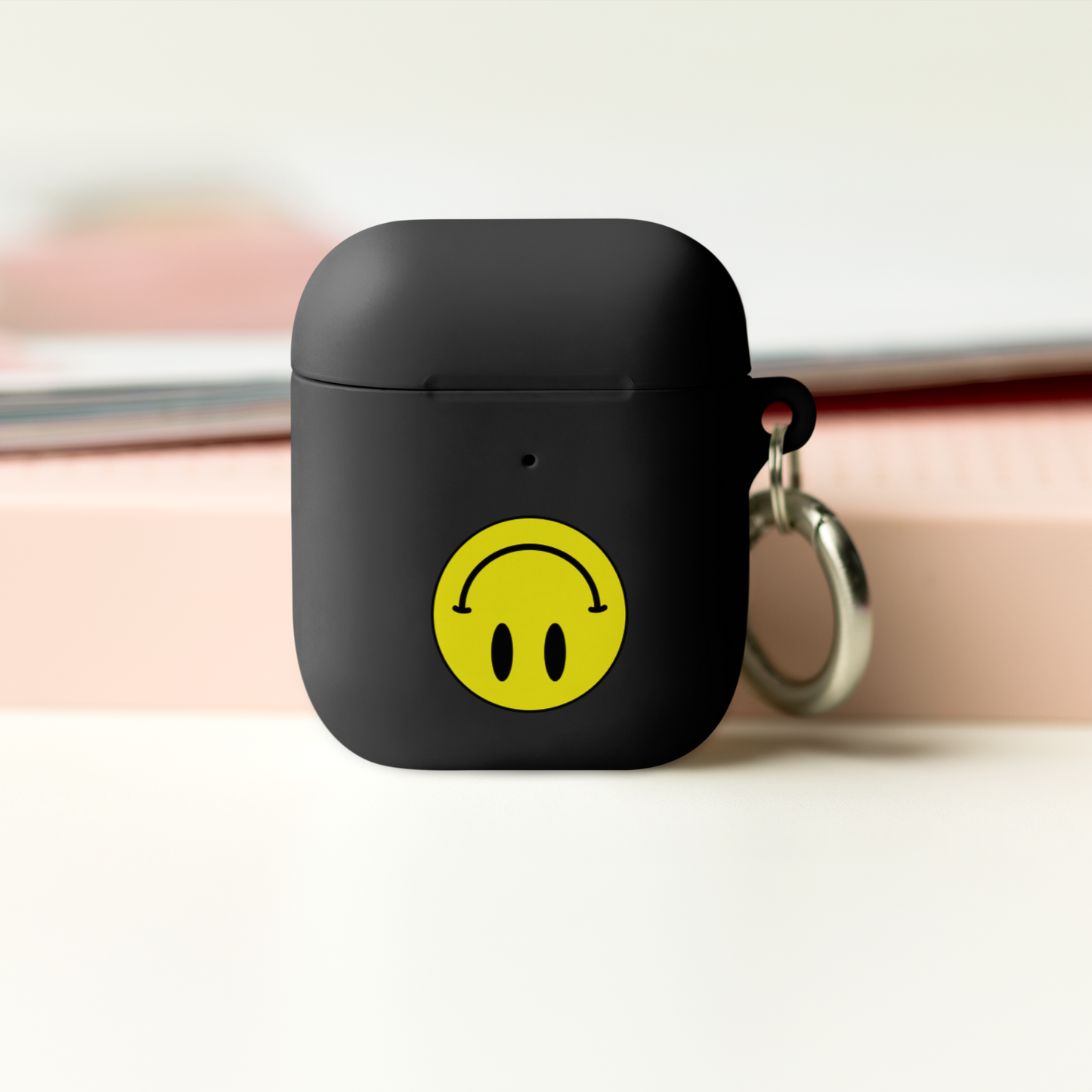 Upside Down Smiley rubber case for AirPods®