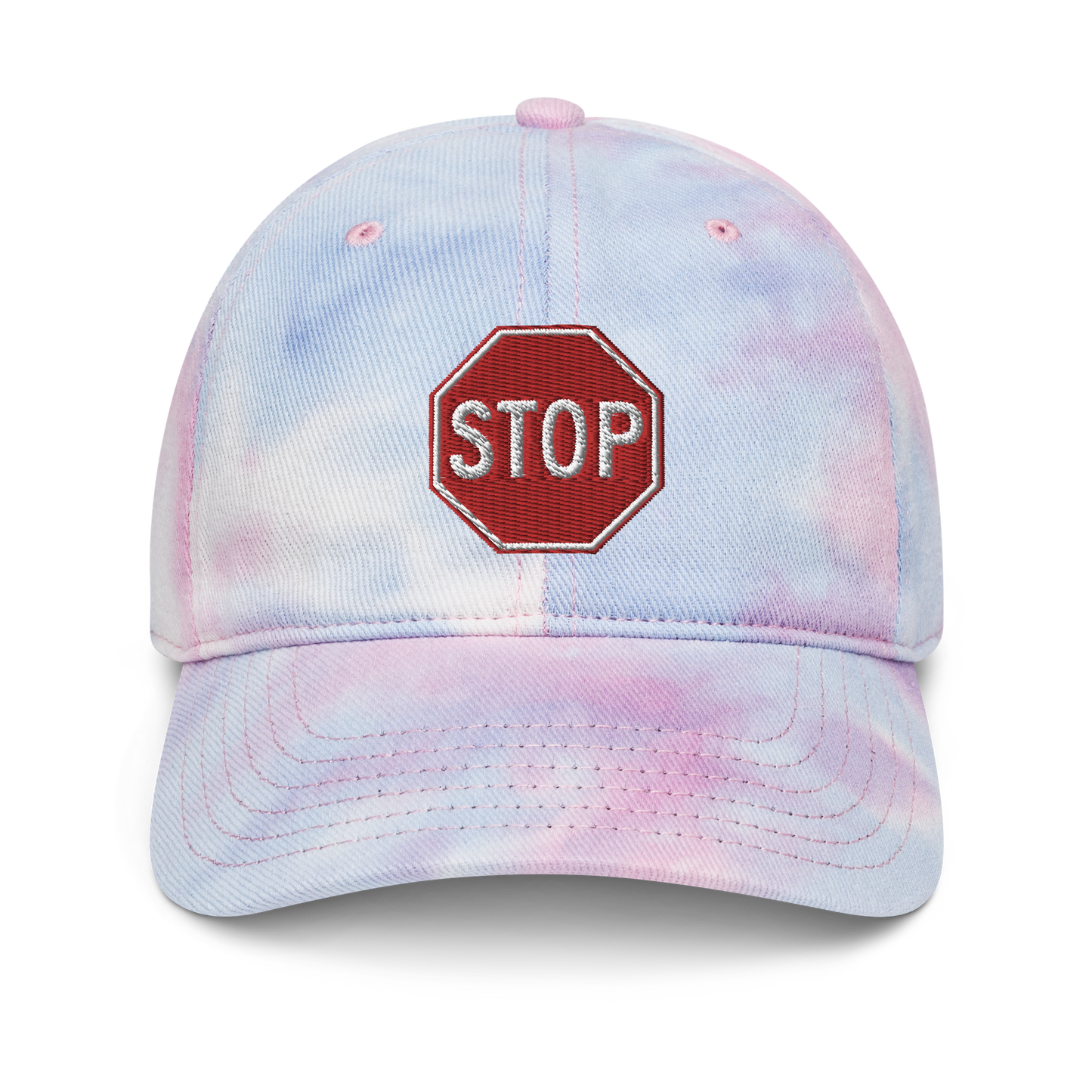 STOP! tie-dye hat