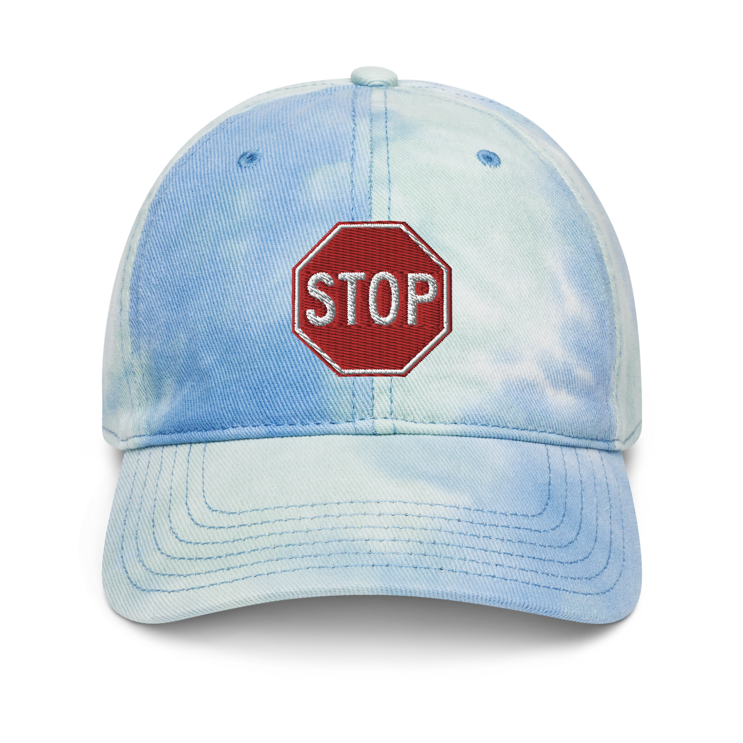 STOP! tie-dye hat