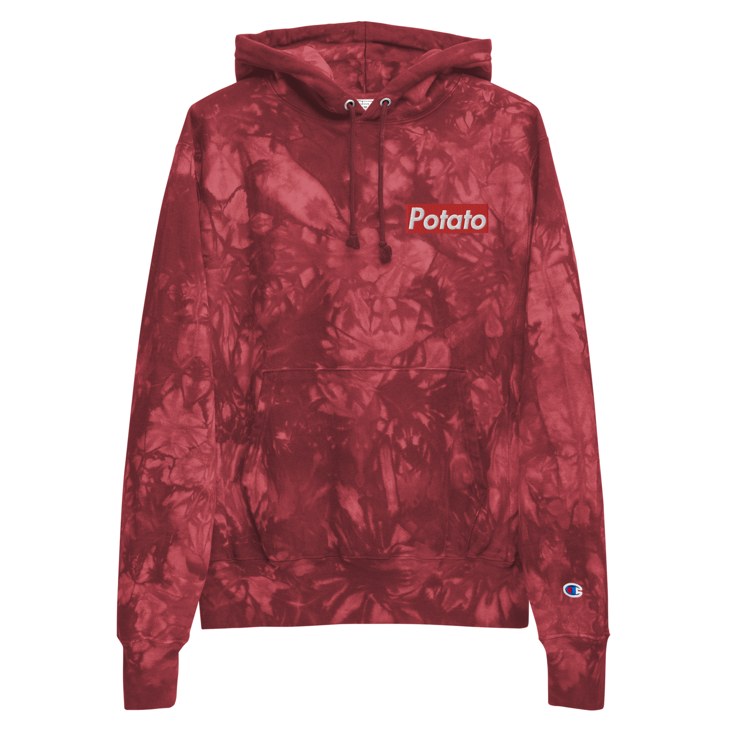 POTATO x Champion tie-dye hoodie (unisex)