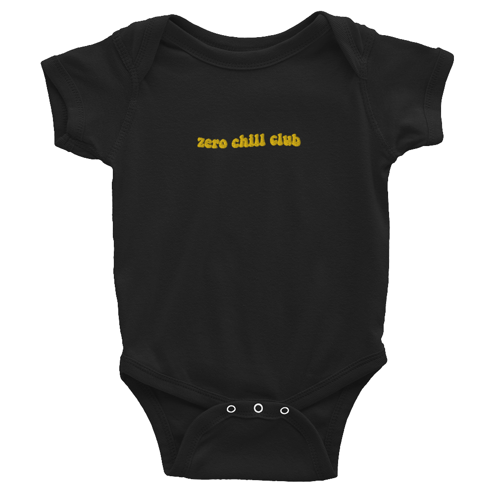 Zero Chill Club infant bodysuit