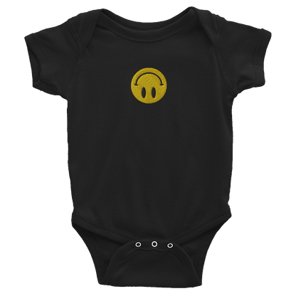 Upside Down Smiley infant bodysuit