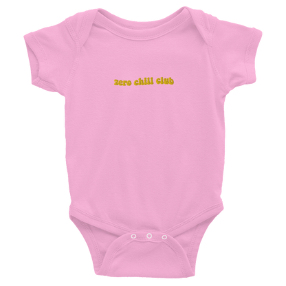 Zero Chill Club infant bodysuit