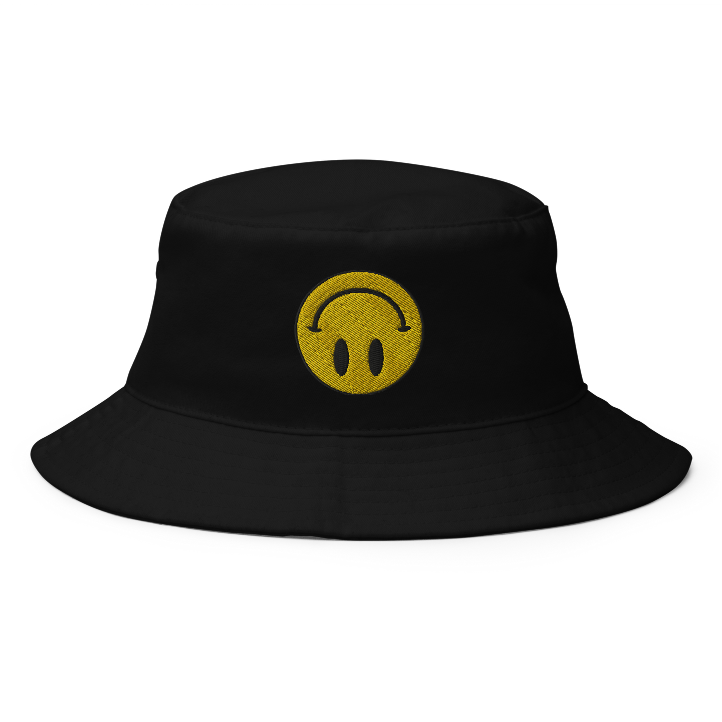 Upside Down Smiley bucket hat