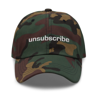 Unsubscribe hat