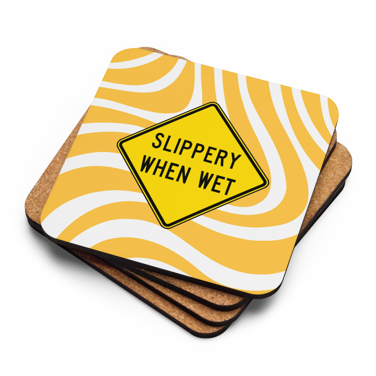 Slippery When Wet! coaster