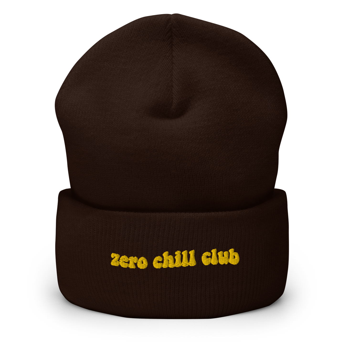 Zero Chill Club beanie