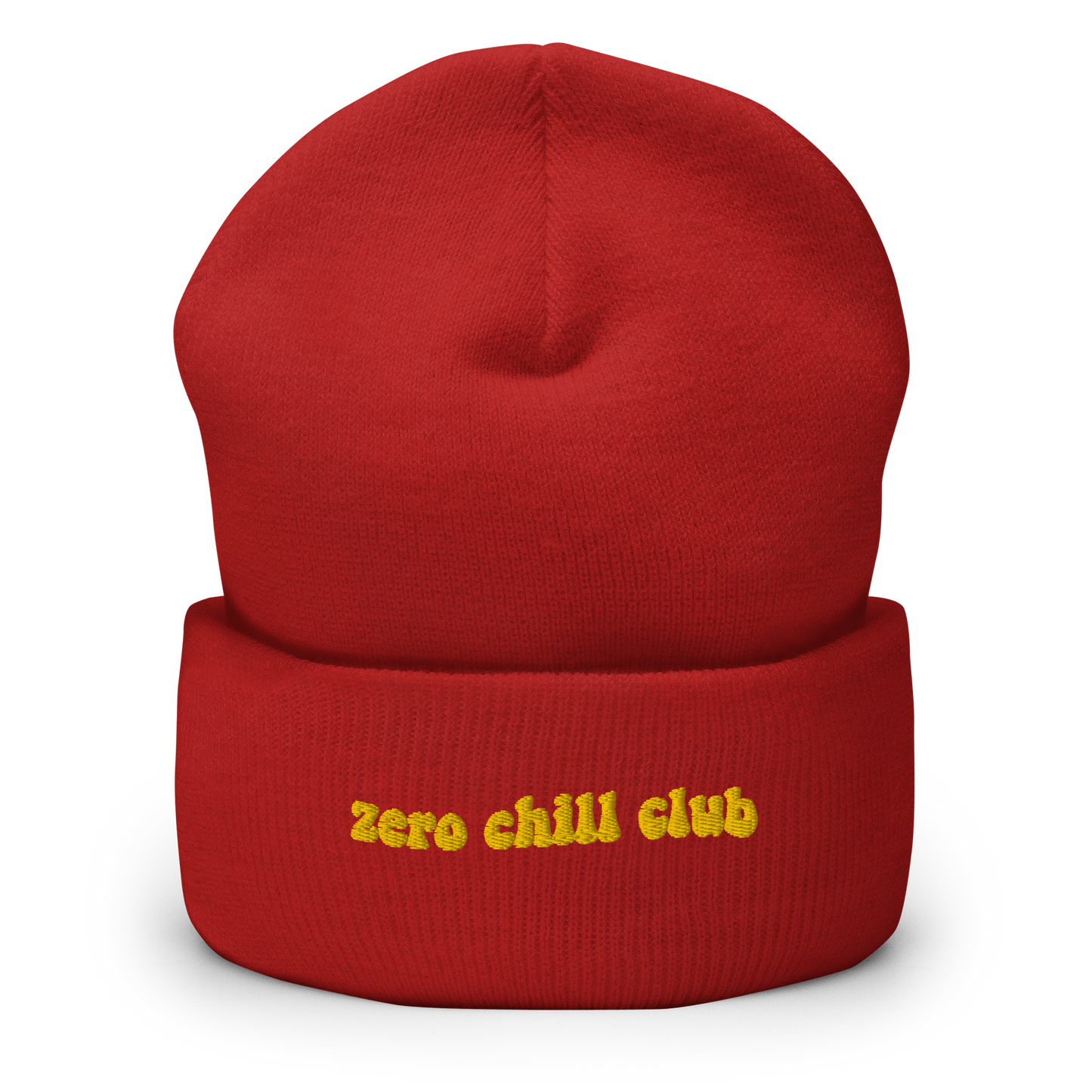 Zero Chill Club beanie