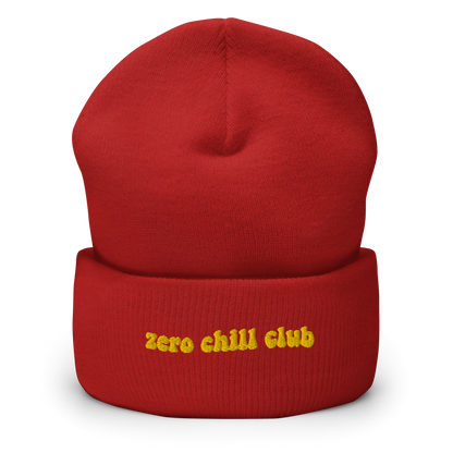 Zero Chill Club beanie