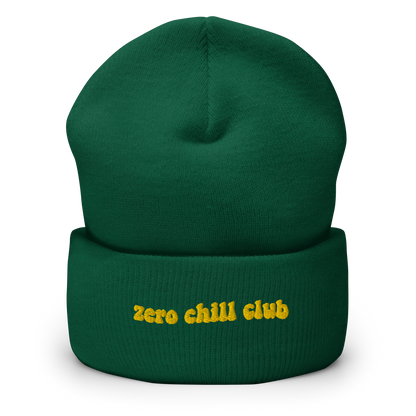 Zero Chill Club beanie