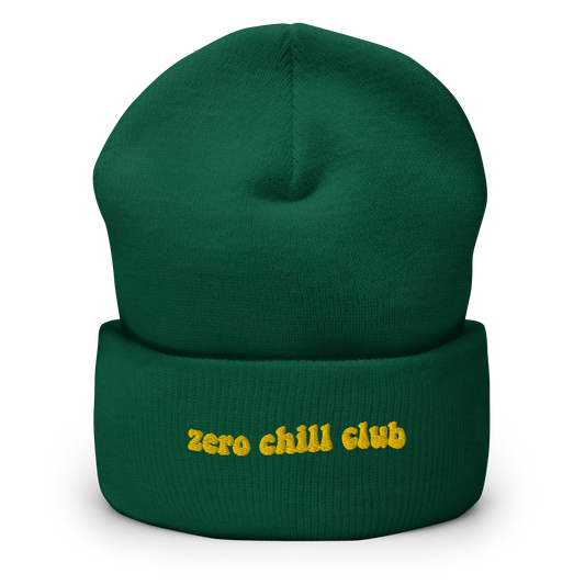 Zero Chill Club beanie