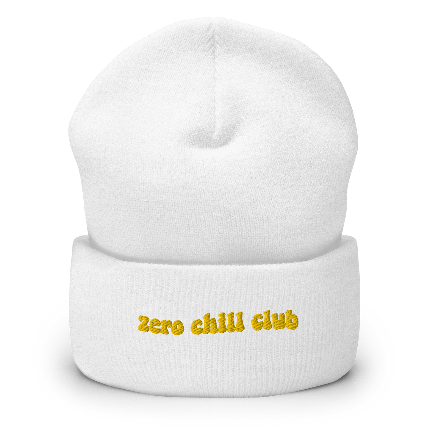 Zero Chill Club beanie