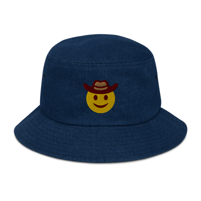 Yeehaw! denim bucket hat