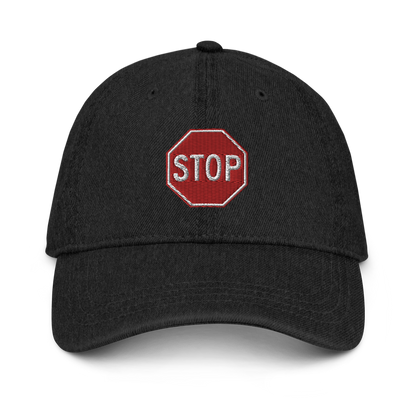 STOP! denim hat