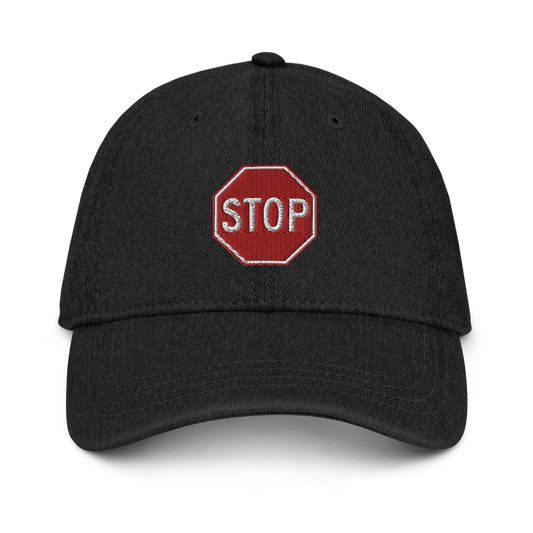 STOP! denim hat