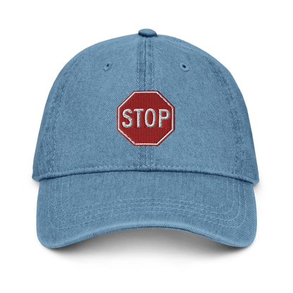 STOP! denim hat