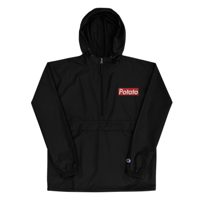 POTATO x Champion embroidered windbreaker jacket