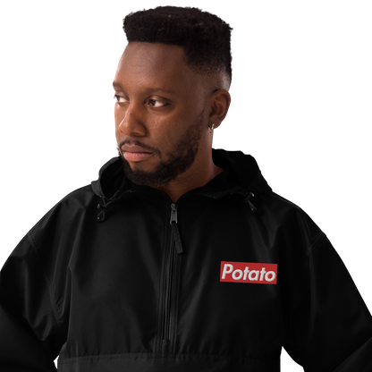 POTATO x Champion embroidered windbreaker jacket