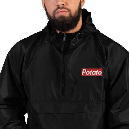 POTATO x Champion embroidered windbreaker jacket