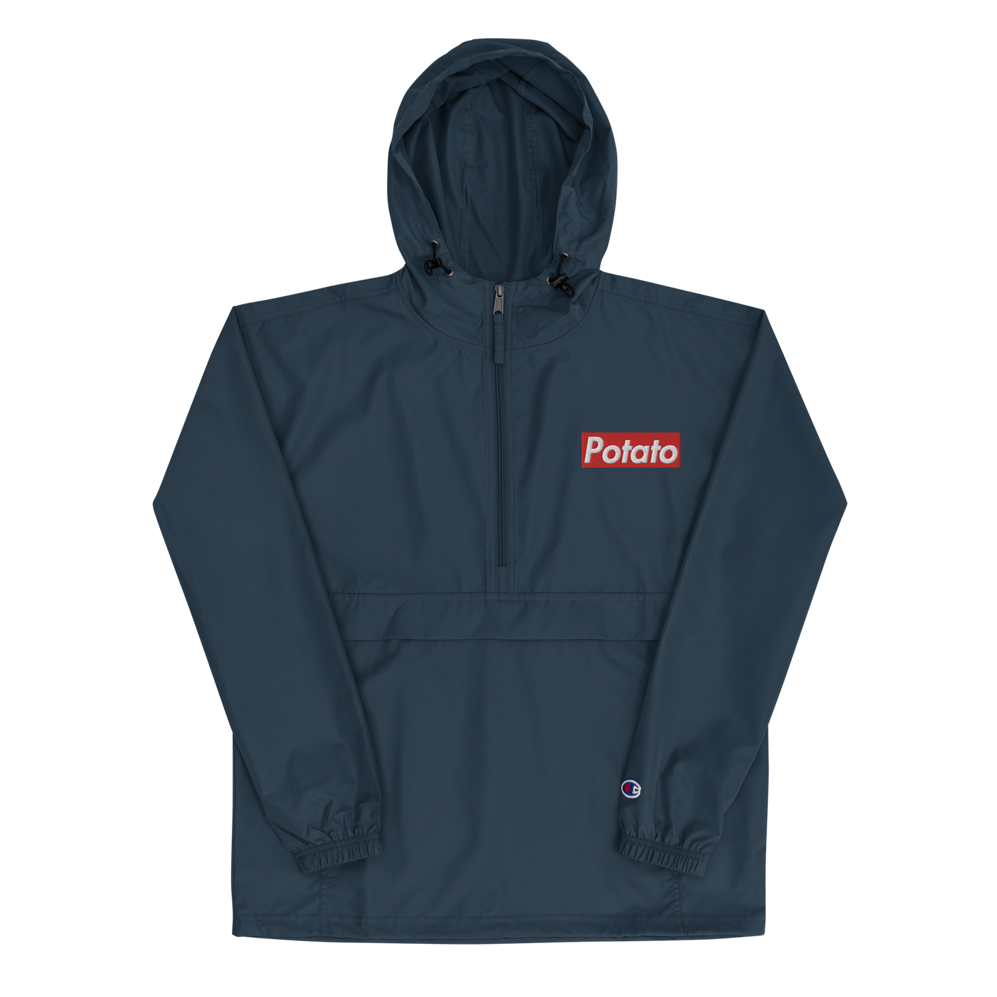 POTATO x Champion embroidered windbreaker jacket