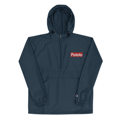 POTATO x Champion embroidered windbreaker jacket