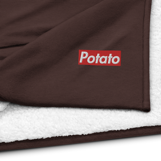 POTATO premium sherpa blanket