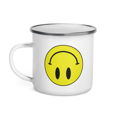 Upside Down Smiley mug