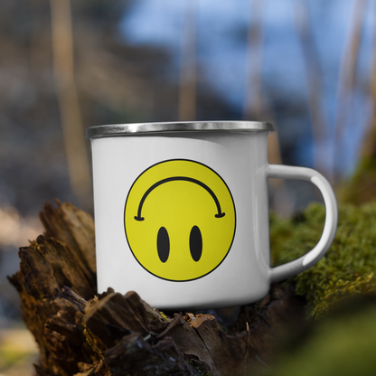 Upside Down Smiley mug