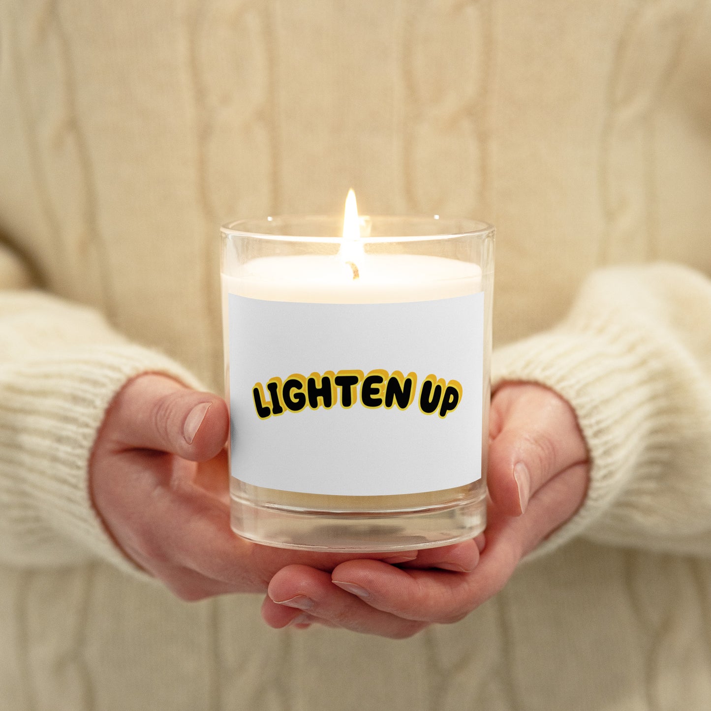 LIGHTEN UP! candle