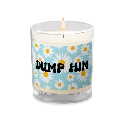 Dump Him! candle