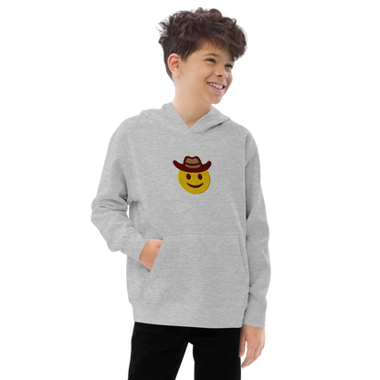 Yeehaw! kids' fleece hoodie