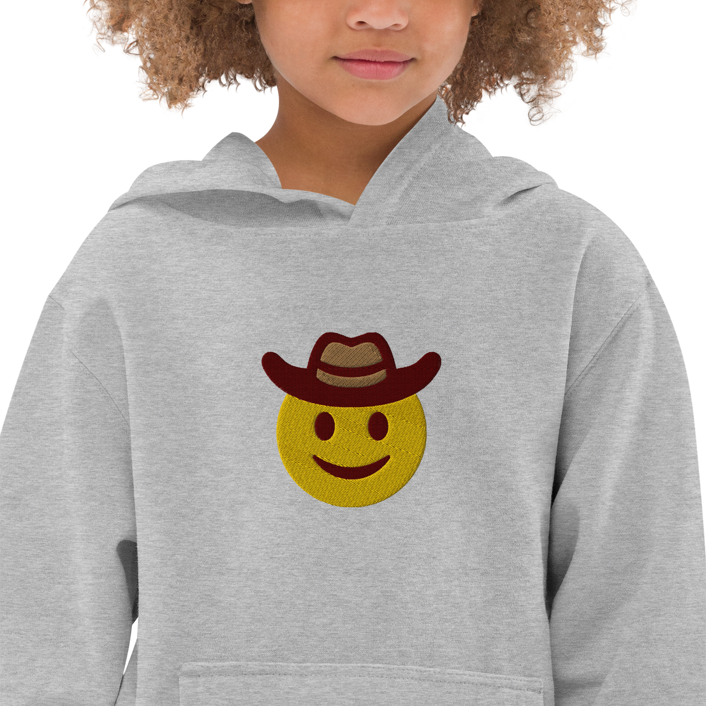 Yeehaw! kids' fleece hoodie