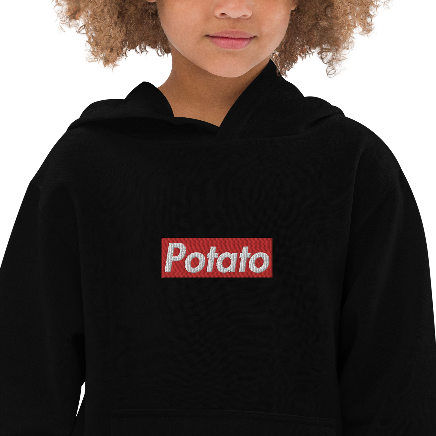 POTATO kids' fleece hoodie