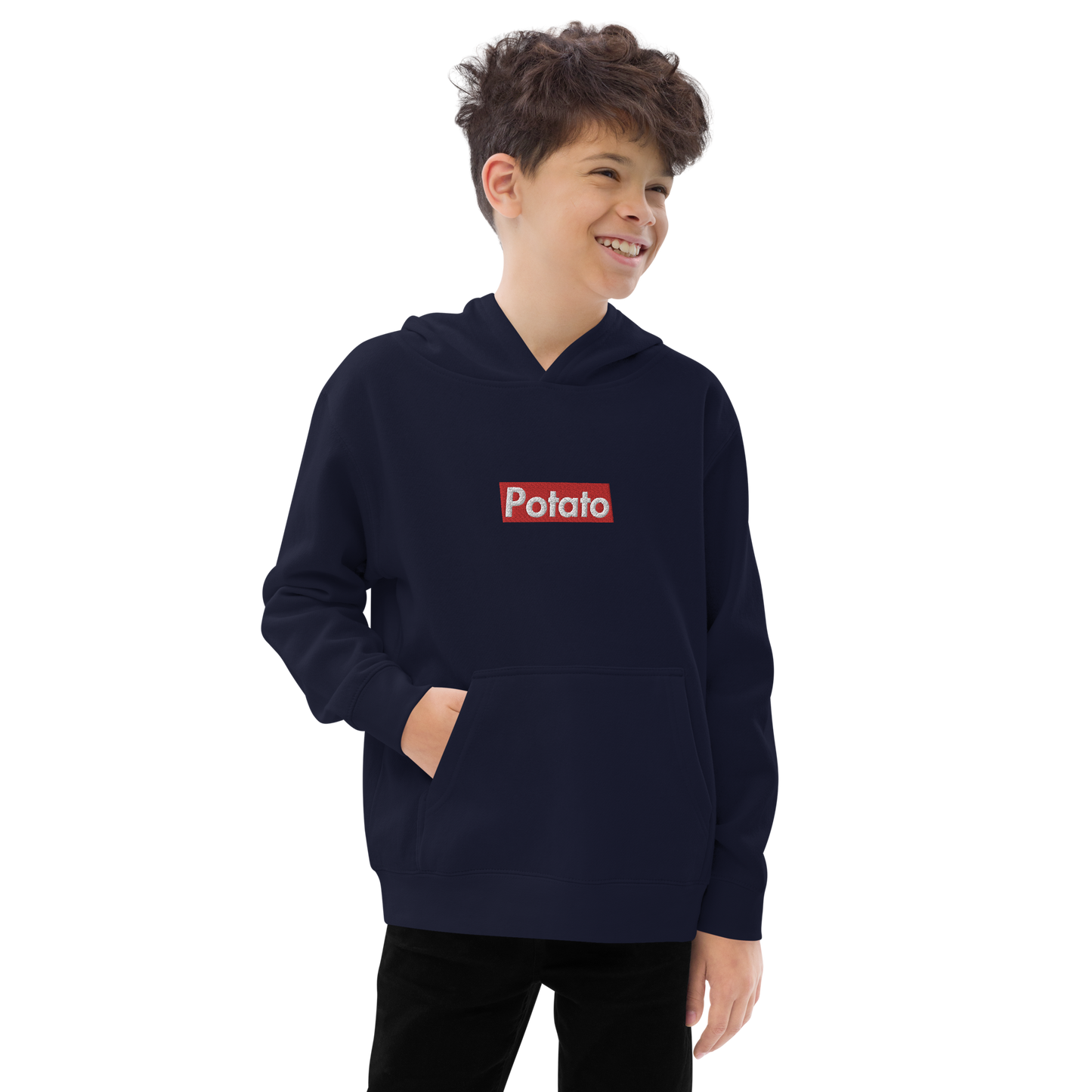 POTATO kids' fleece hoodie