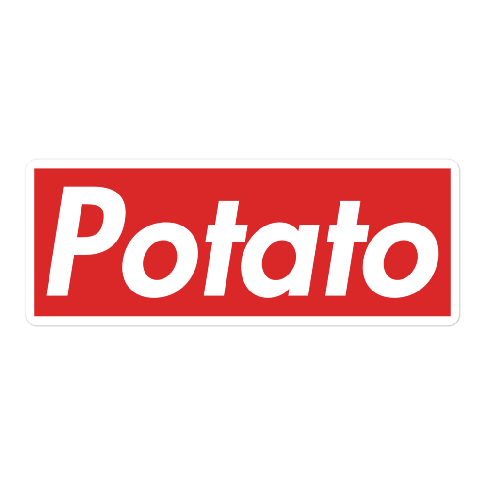 POTATO sticker