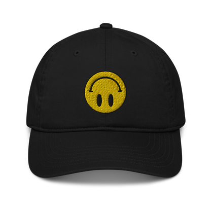 Upside Down Smiley eco-friendly organic hat