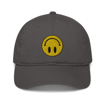 Upside Down Smiley eco-friendly organic hat