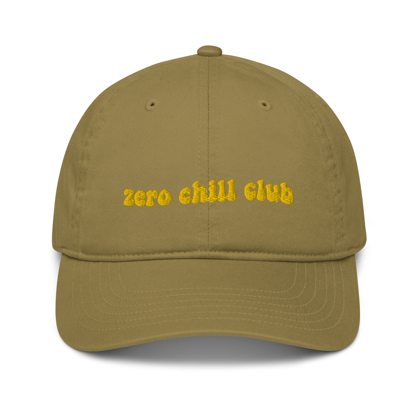 Zero Chill Club eco-friendly organic hat