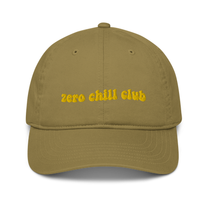 Zero Chill Club eco-friendly organic hat